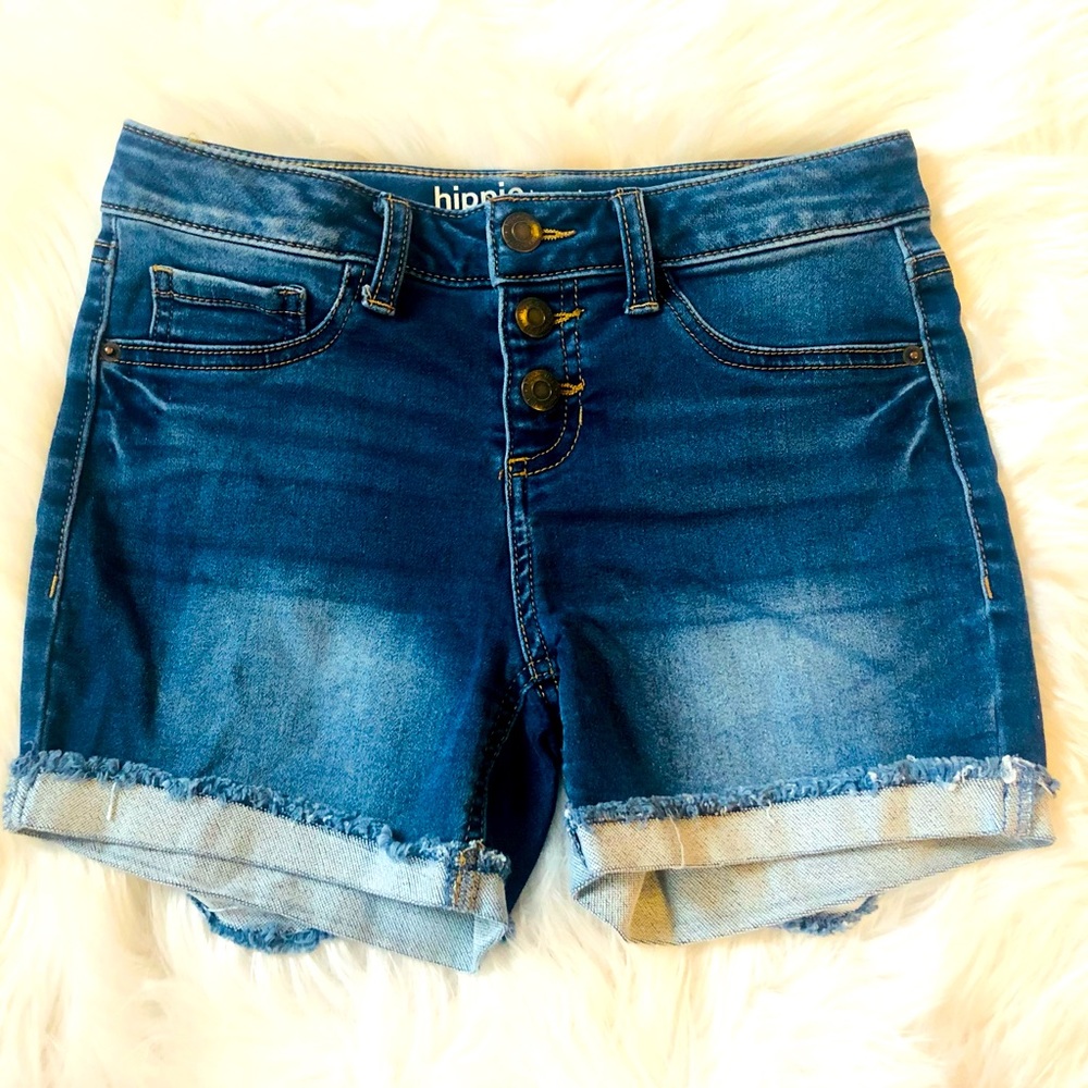 Hippie Girl Jean shorts / regular size midi / size 12